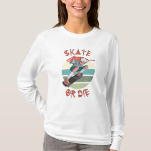 Skate or die Skateboarder Boy T-Shirt