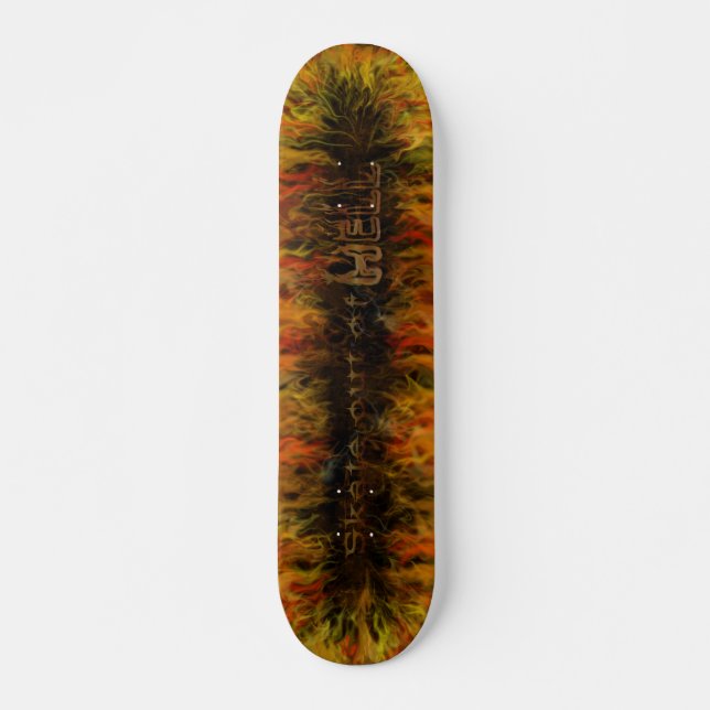 Skate Out Of Hell Skateboard Deck (Front)
