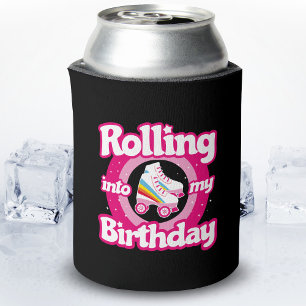 Skate Party - Roller Rink Roller Skating Birthday Can Cooler