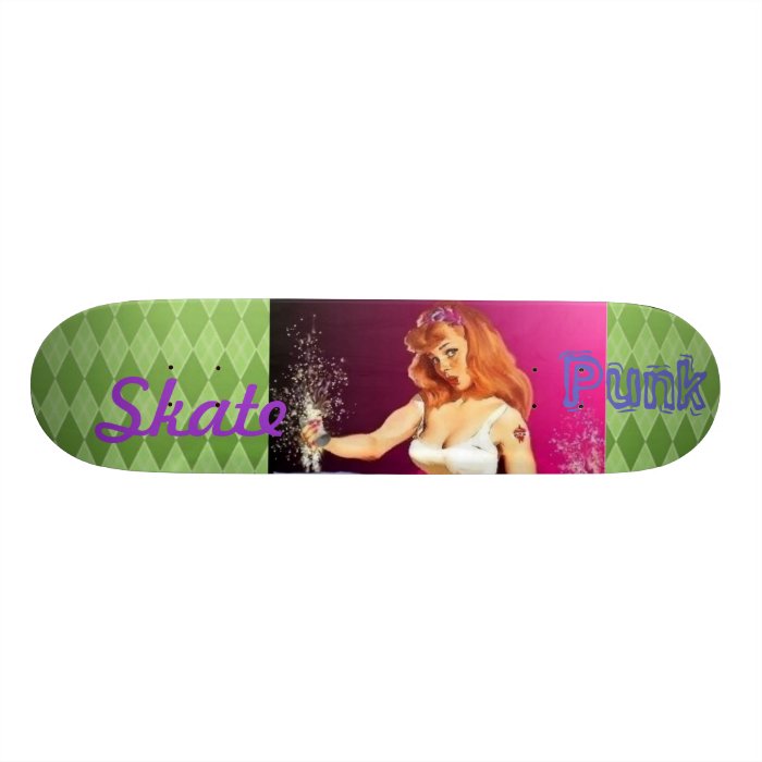 Skate Punk board Custom Skateboard