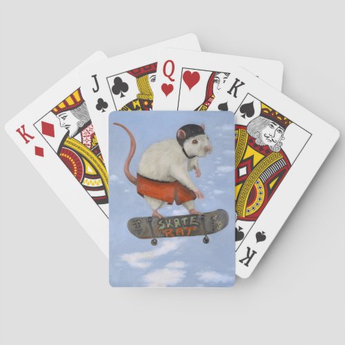 Skate Rat Poker Cards