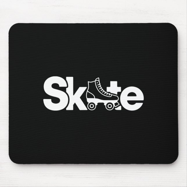 Skate Roller Skate Roller Skating Roller Skater  Mouse Pad (Front)