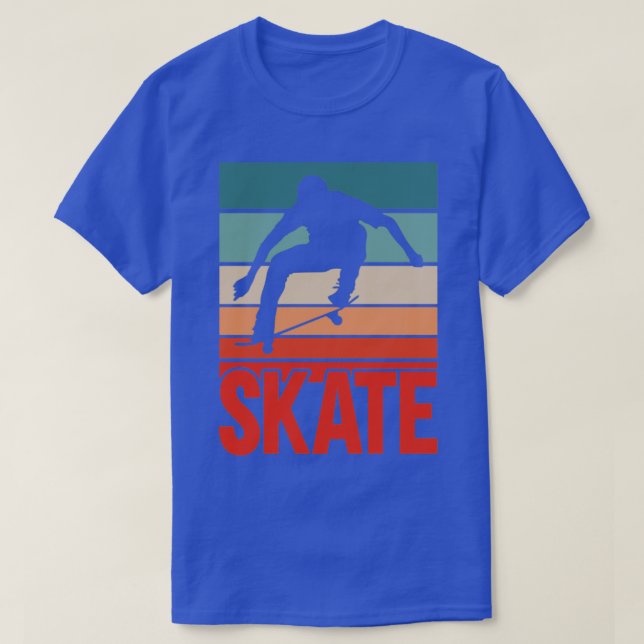 Skate Skateboarder T-Shirt (Design Front)
