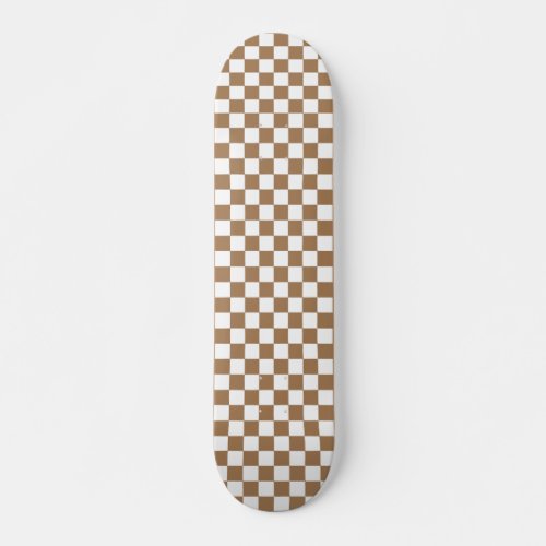 Skate_skateboards Checker Pattern_black and white  Skateboard