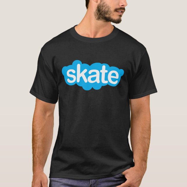 Skate/Skype T-Shirt (Front)