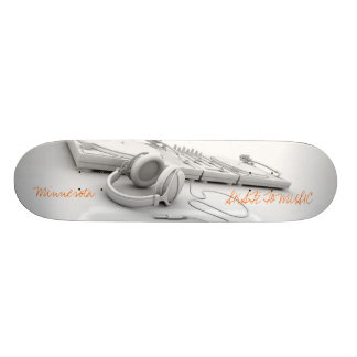 SKATE TO MUSIC SKATEBOARD