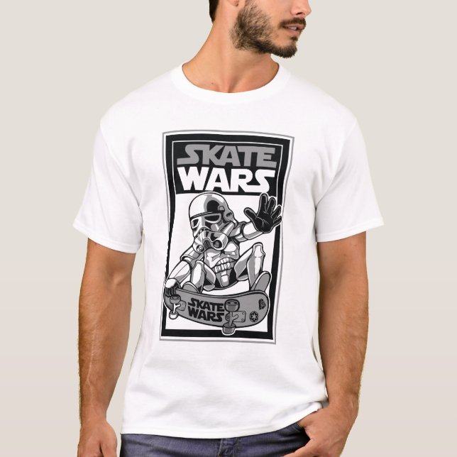 Skate Wars: Native American Symbol Fusion T-Shirts (Front)