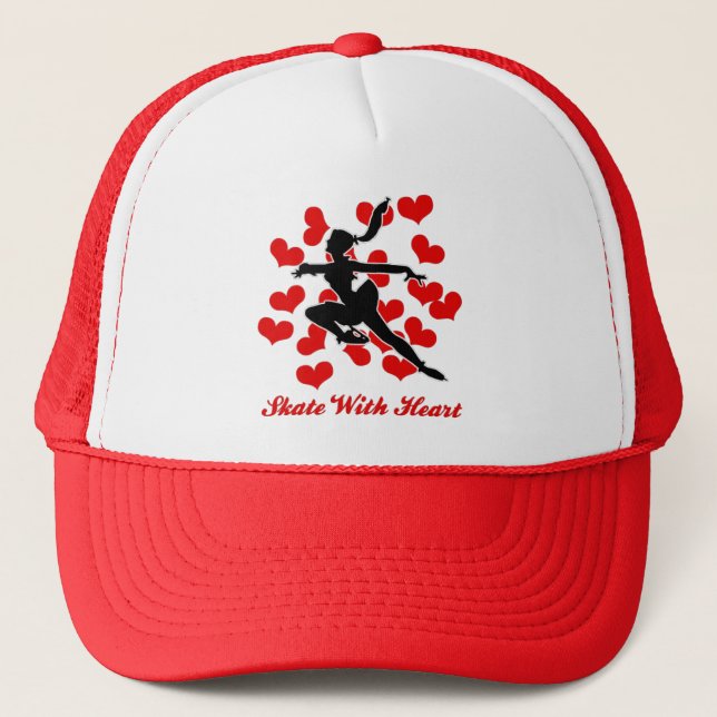 SKATE WITH HEART CAP (Front)
