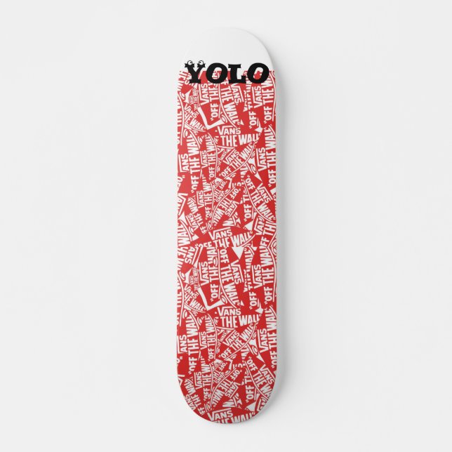 Skateboard, 7¾" deck Vans Yolo (Front)