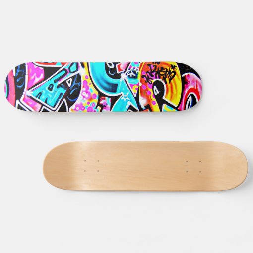 Skateboard-Abstract/Misc Art-Graffiti Gallery 5 Skateboard Deck | Zazzle