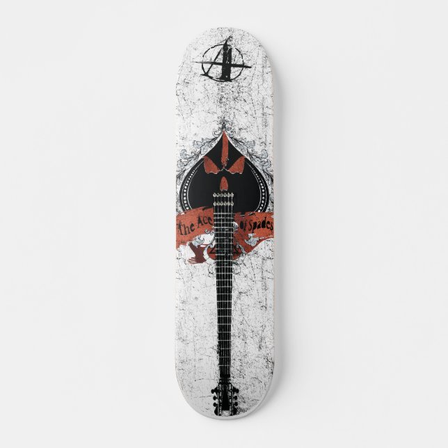 skateboard-ace of spades skateboard deck (Front)