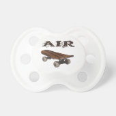Skateboard Air teen kids men skateboarder Pacifier (Front)