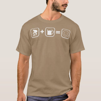 Skateboard and beer  electric skateboard skateboar T-Shirt