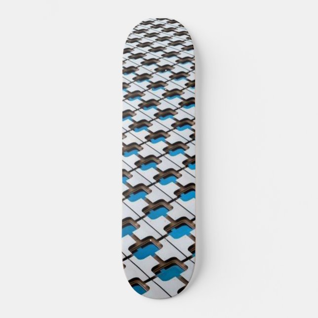 Skateboard Blue Grey (Front)