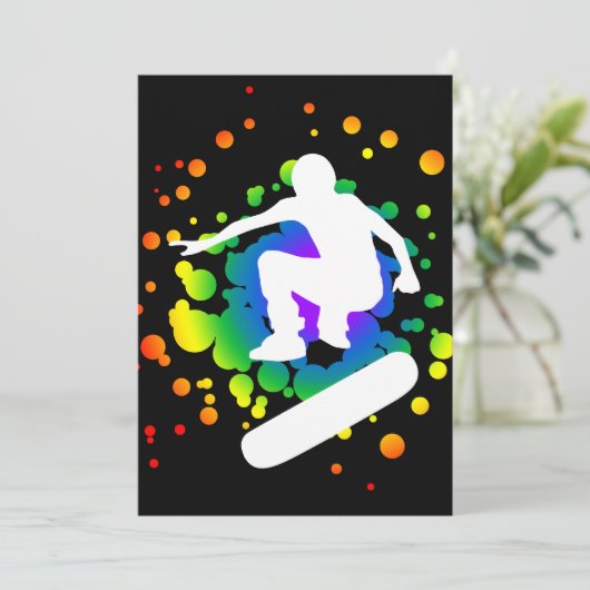 skateboard bubbles (Standing Front)