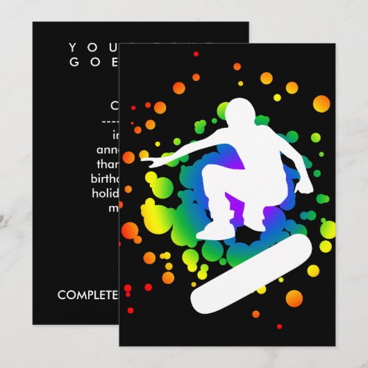 skateboard bubbles (Front/Back)