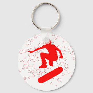 skateboard. bubbles. keychain