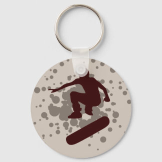 skateboard. bubbles. keychain