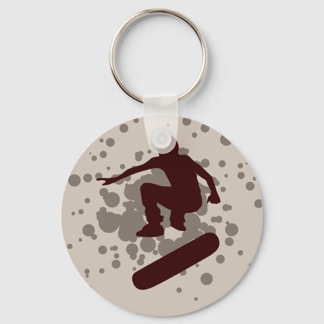 skateboard. bubbles. keychain (Front)