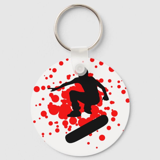 skateboard. bubbles. keychain (Front)