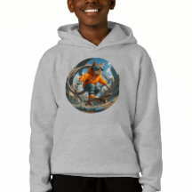 Skateboard Cat Hoodie – Freedom in Motion