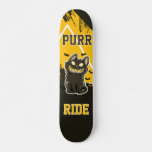 Skateboard Chat noir Purr Ride