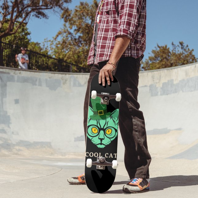 Skateboard Cool Cat (Outdoor 2)