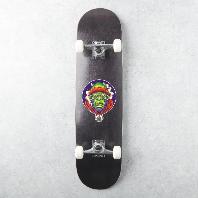 Skateboard  Cool Spirit Gorilla  Sticker (Skateboard)