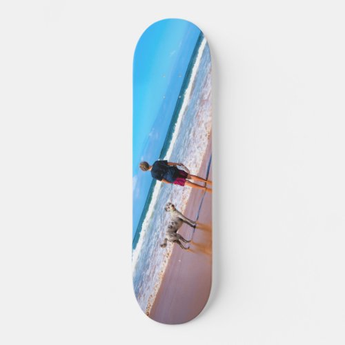 Skateboard Custom Photo Your Design  I Love My Pet