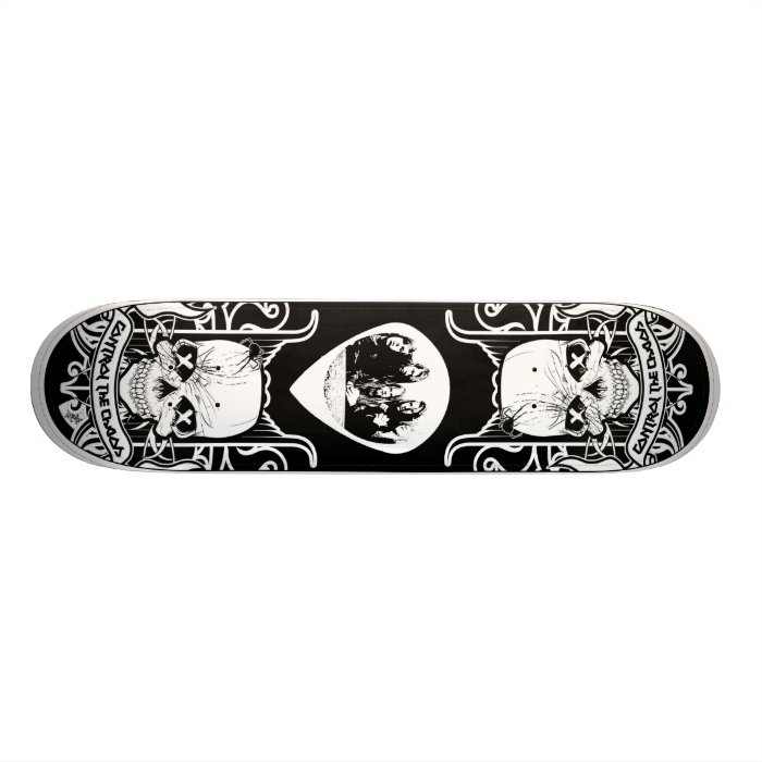 SKATEBOARD_DECK_7_7 8_300_DESIGN6 "AZTEC DEMON" SKATE DECKS