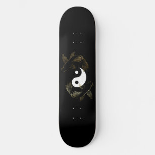 Skateboard Deck "Koi- Yin Yang"