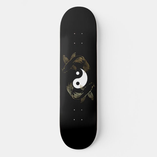 Skateboard Deck "Koi- Yin Yang" (Front)