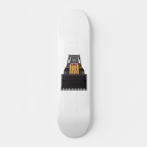 Skateboard deck with Lady Loader graphics