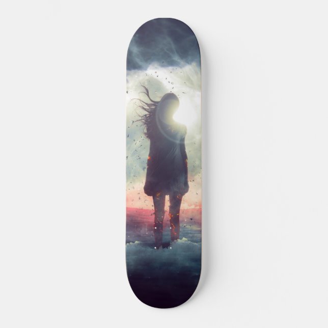 Skateboard - Dream Girl Silhouette (Front)