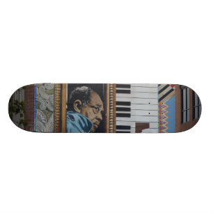 Skateboard, Duke Ellington Wall Mural, DC Skateboard