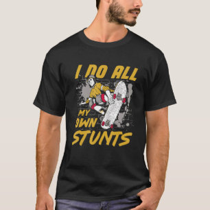 Skateboard  For Boys Men Women Skating Kickflip Sk T-Shirt