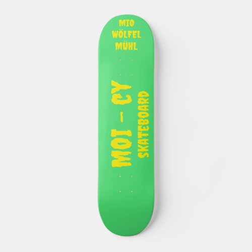skateboard green
