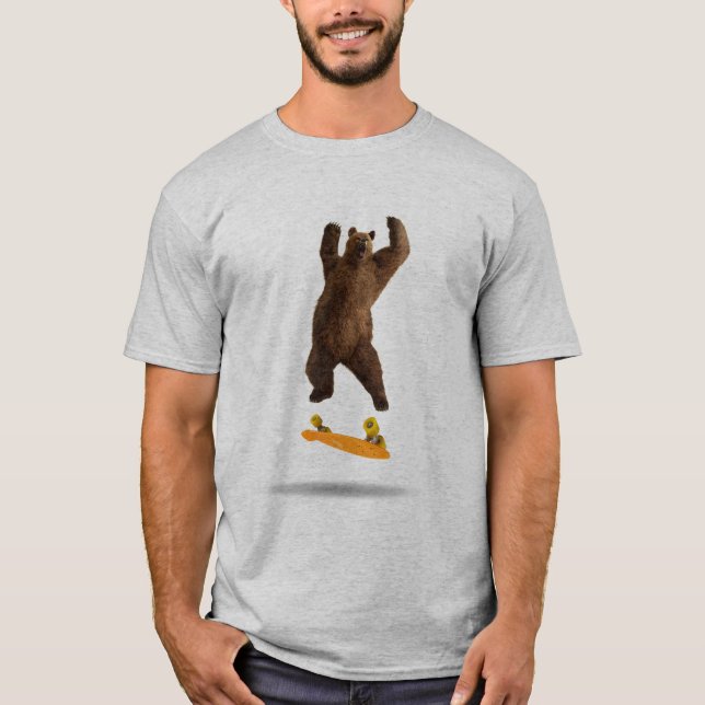 Skateboard Grizzly T-Shirt (Front)
