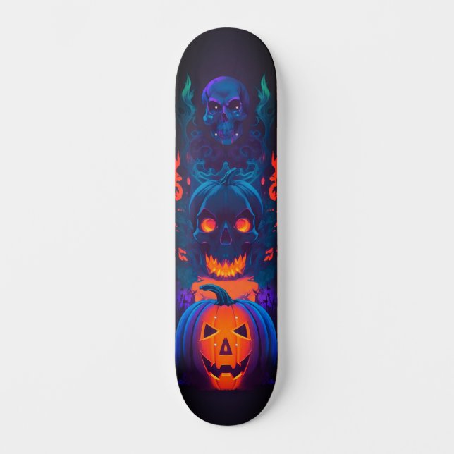 Skateboard halloween art (Front)