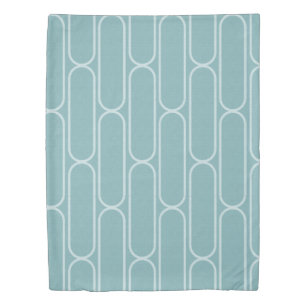 Skateboard Hourglass Comforter Cover In Mint