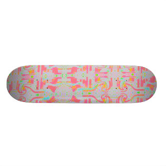 Skateboard In The Pink ZIZZAGO Deck