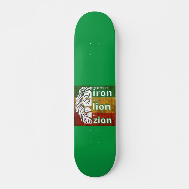 skateboard "IRON LION" (Front)