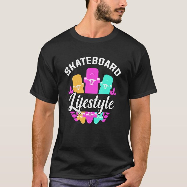 Skateboard Lifestyle T-Shirt (Front)