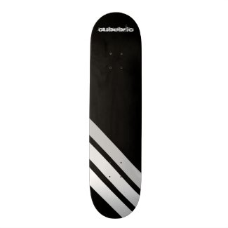 Skateboard Lines Black Cubebric