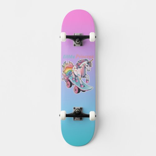 Skateboard little princess