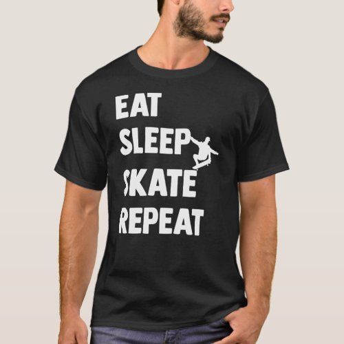 Skateboard Longboard Sk8ing Sk8 Halfpipe Gift 15 T_Shirt