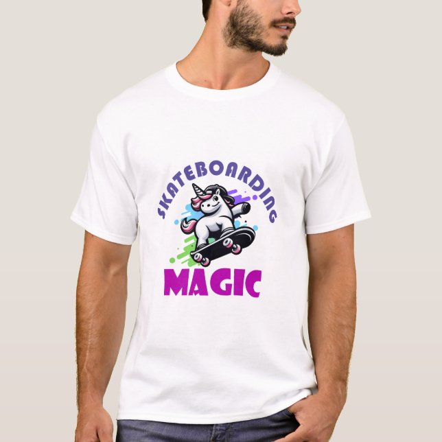 Skateboard Magic!!! T-Shirt (Front)