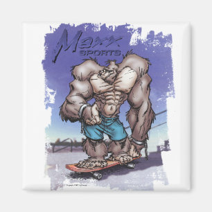Skateboard Maxx Magnet