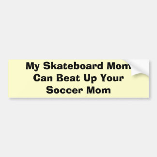 Skateboard Moms Bumper Sticker