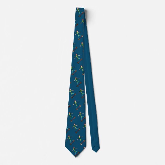 Skateboard Neck Tie (Front)